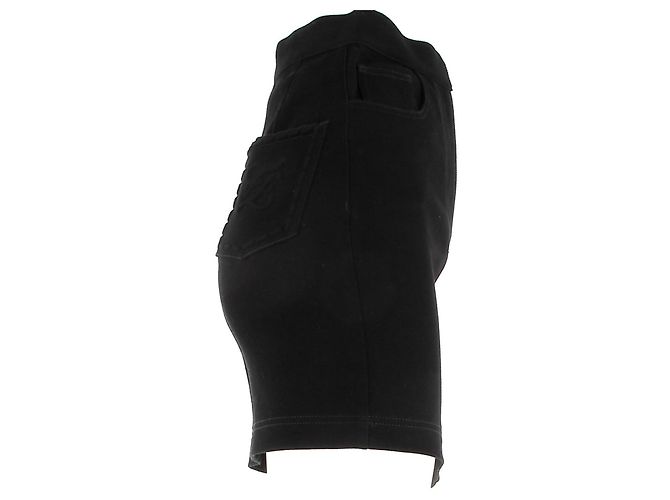 Faldas Fendi T.IT 34 Algodón Negro - vista 3