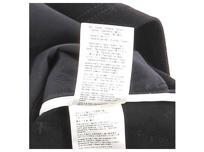 Faldas Fendi T.IT 34 Algodón Negro - vista 7
