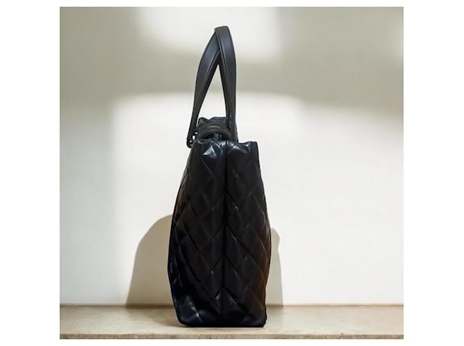 Borsa da shopping Boy CHANEL Blu navy - vista 8