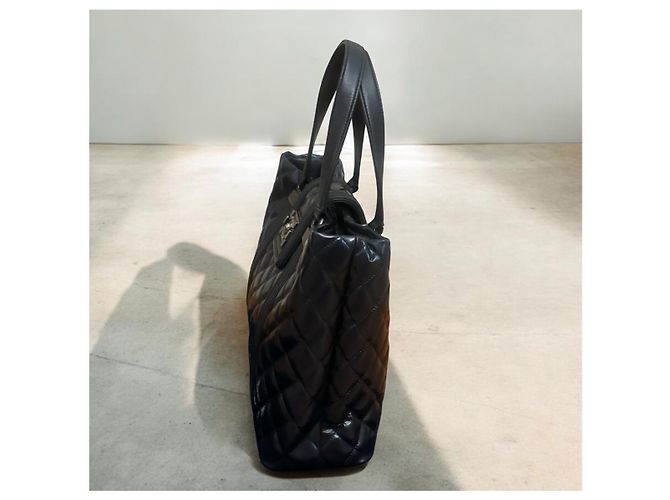 Borsa da shopping Boy CHANEL Blu navy - vista 9