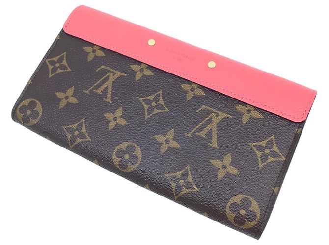Portafoglio Lungo Pallas Monogramma Louis Vuitton Rosa - vista 2