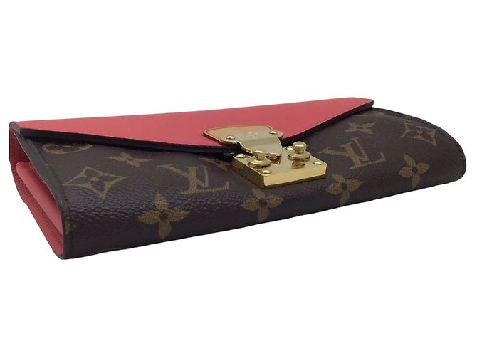 Portafoglio Lungo Pallas Monogramma Louis Vuitton Rosa - vista 3