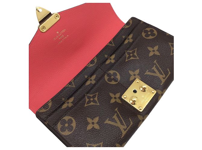Portafoglio Lungo Pallas Monogramma Louis Vuitton Rosa - vista 6