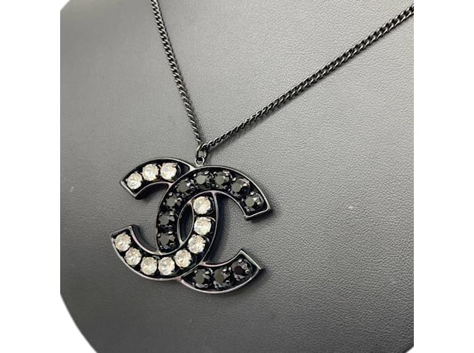 Collana di strass Chanel Nero - vista 5