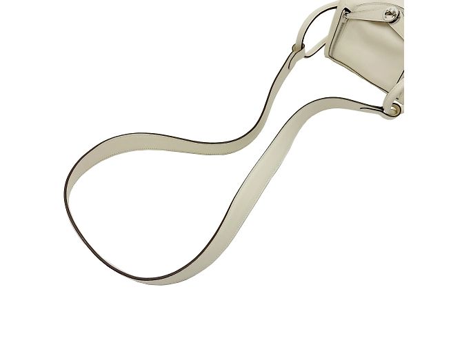 Hermès Mini borsa Hermes Lindy Verso Swift Nata Sesame B Stamp - vista 18