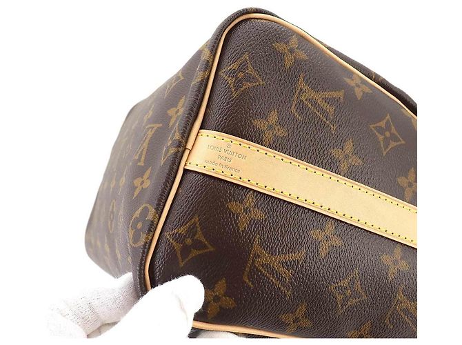 Sac à main Louis Vuitton Monogram Speedy Bandoulière 25 Marron Monogramme - vue 8