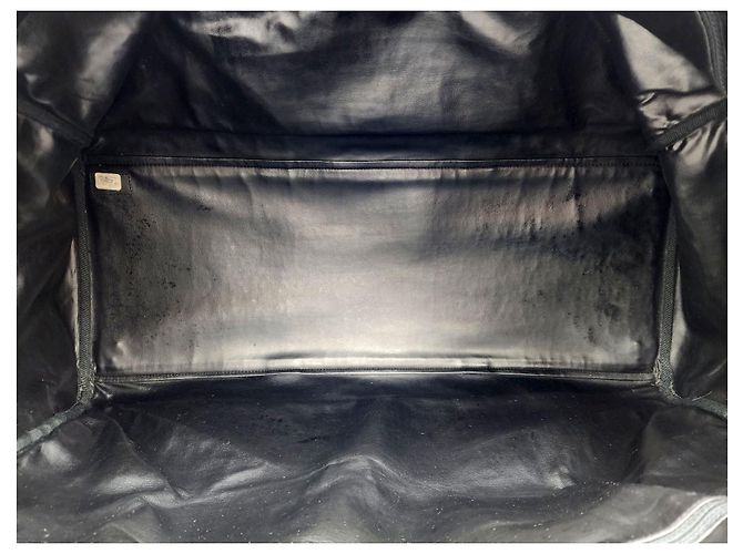 Executive Borsa da viaggio weekend Boston trapuntata a diamante Chanel Nero - vista 13