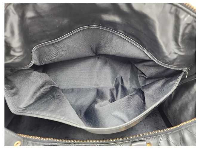 Executive Borsa da viaggio weekend Boston trapuntata a diamante Chanel Nero - vista 15