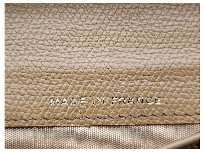 Beige lange Brieftasche Chanel - Ansicht 15