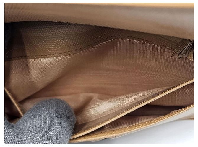 Beige lange Brieftasche Chanel - Ansicht 20