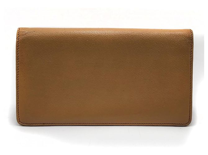 Beige lange Brieftasche Chanel - Ansicht 3