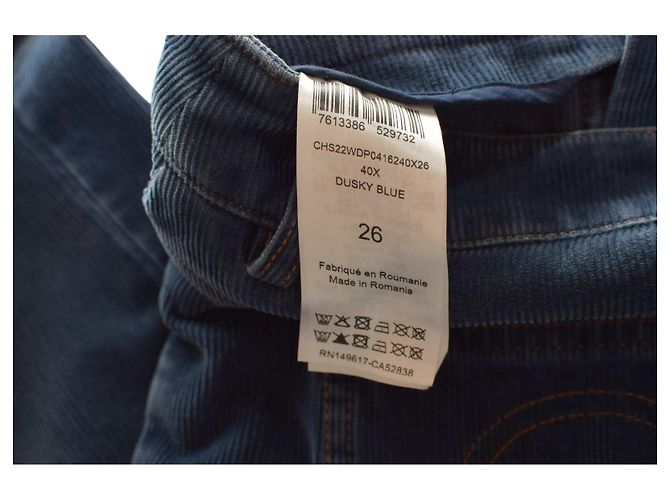 See by Chloé Pantalones de pana azul - vista 8