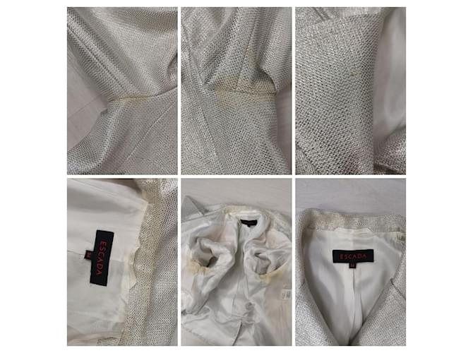 Escada giacca argento 1990s - vista 10