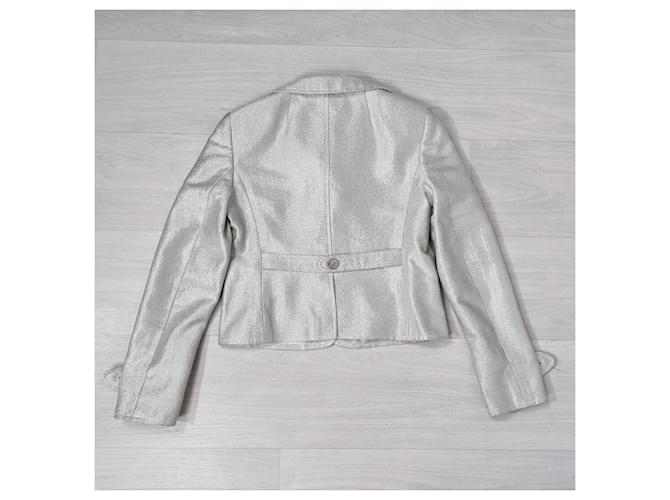 Escada giacca argento 1990s - vista 7