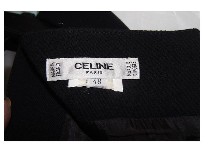 Gonna nera Céline Nero - vista 4