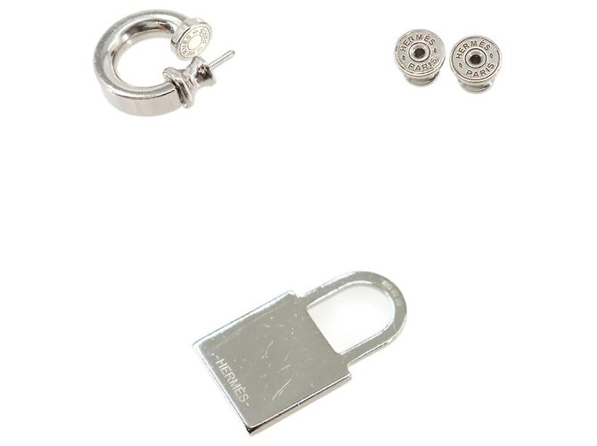 Hermès Pendientes Hermes O'Kelly Plata Amarillo - vista 5