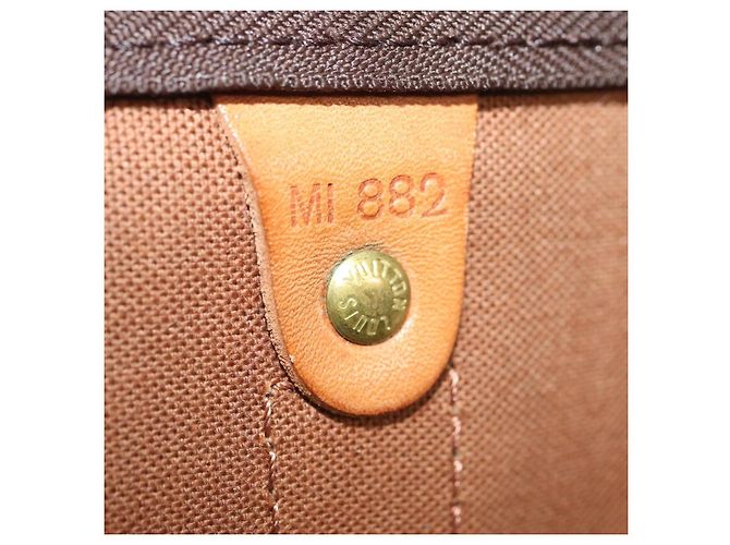 LOUIS VUITTON Monogram Keepall 60 Borsa Boston M41422 LV Auth 84255 Monogramma - vista 12