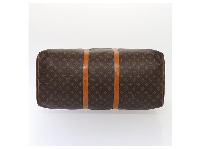 LOUIS VUITTON Monogram Keepall 60 Borsa Boston M41422 LV Auth 84255 Monogramma - vista 5