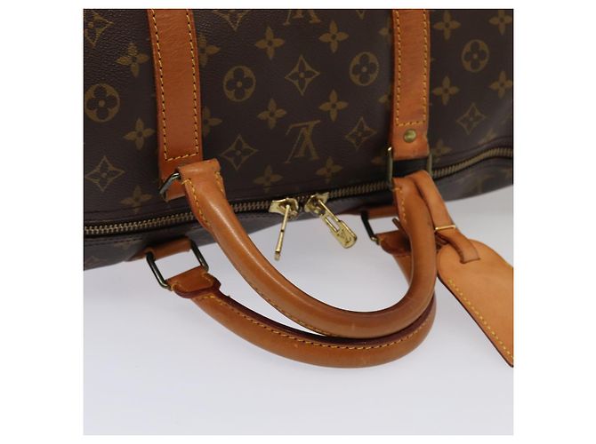 LOUIS VUITTON Monogram Keepall 60 Borsa Boston M41422 LV Auth 84255 Monogramma - vista 7