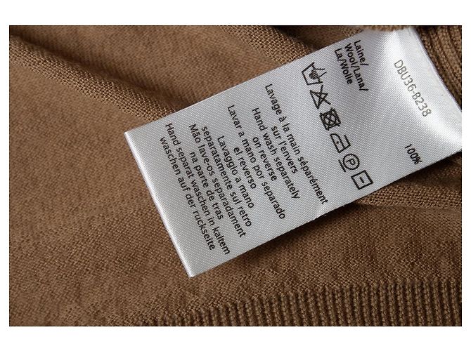 Gerard Darel, geripptes Rollkragenoberteil in Braun - Ansicht 5