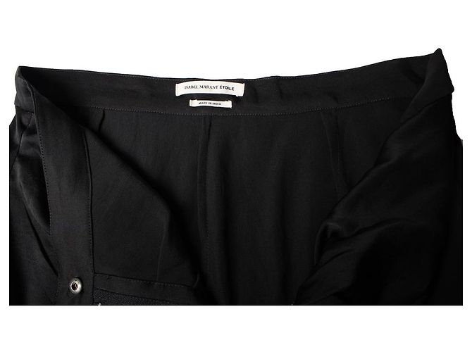 Isabel Marant Etoile Isabel Marant Étoile, falda drapeada en negro - vista 7