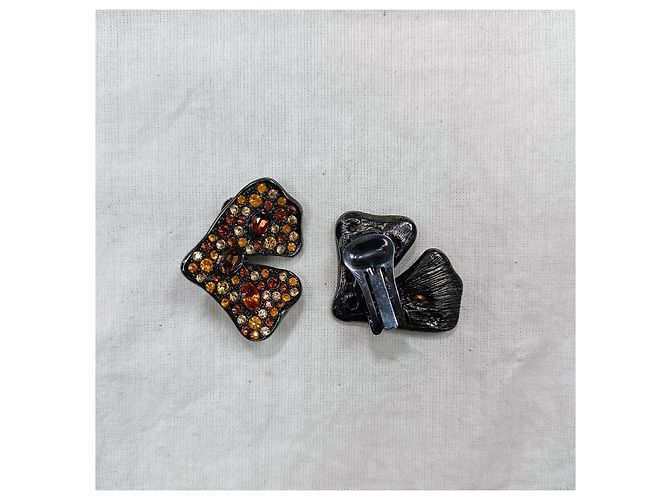 Kenneth Jay Lane bijoux vintage Bianco Multicolore Arancione - vista 7