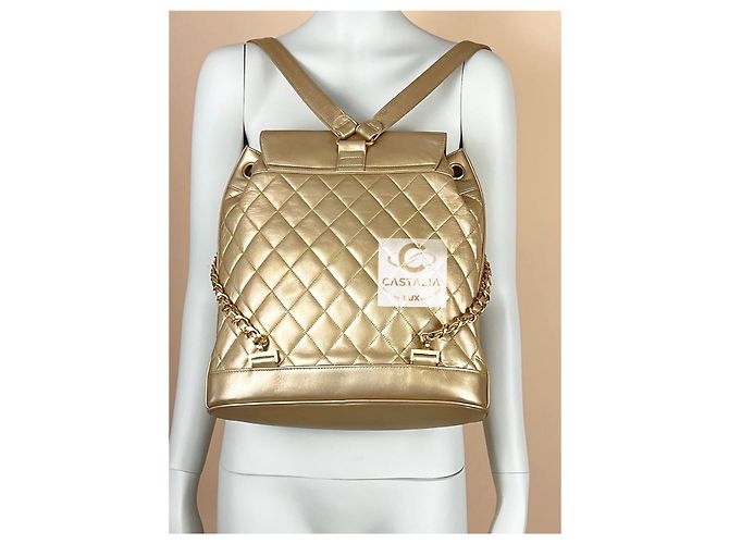 Chanel Zaino vintage super raro degli anni '90 D'oro - vista 7