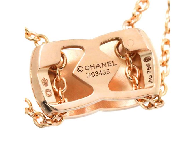 Collana Chanel Coco Crush in oro rosa - vista 4