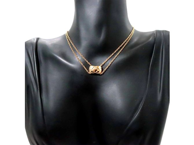 Collana Chanel Coco Crush in oro rosa - vista 6