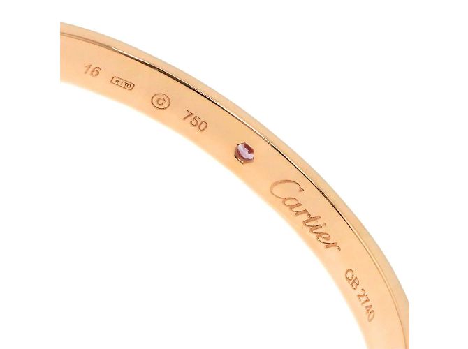 Bracciale Love Cartier in oro rosa - vista 6