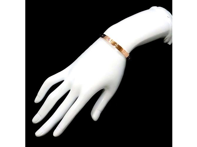 Bracciale Love Cartier in oro rosa - vista 8