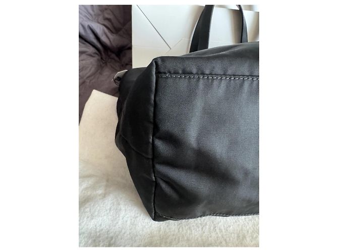 Prada Tessuto Nylon Handtasche Schwarz - Ansicht 4