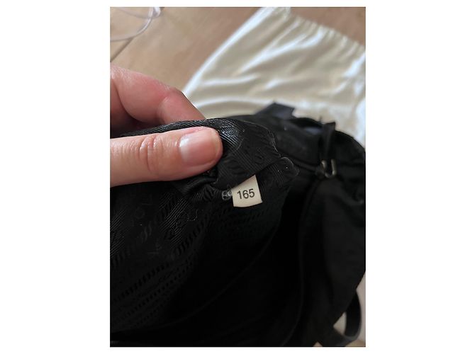 Prada Tessuto Nylon Handtasche Schwarz - Ansicht 6