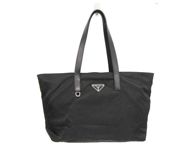 Prada Tessuto Nylon Handtasche Schwarz - Ansicht 8