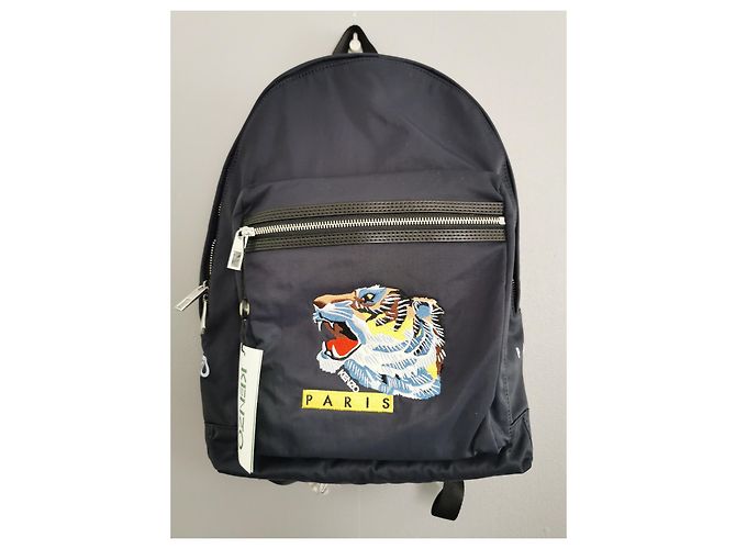 Zaino Kenzo blu navy - vista 3