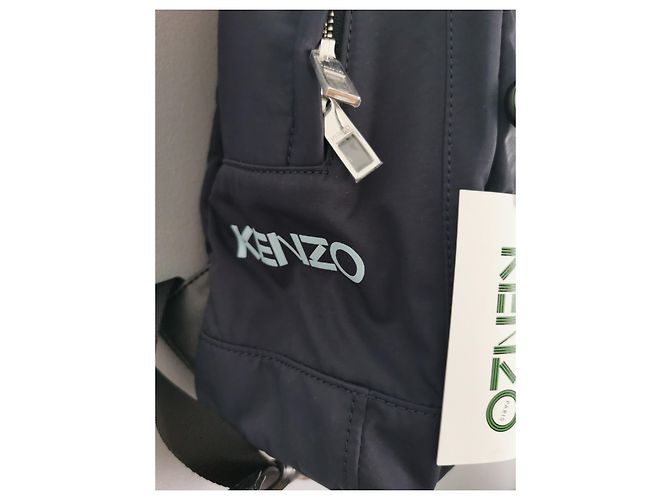 Zaino Kenzo blu navy - vista 8