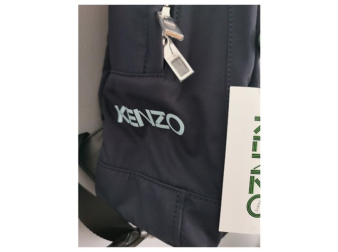 Zaino Kenzo blu navy - vista 9