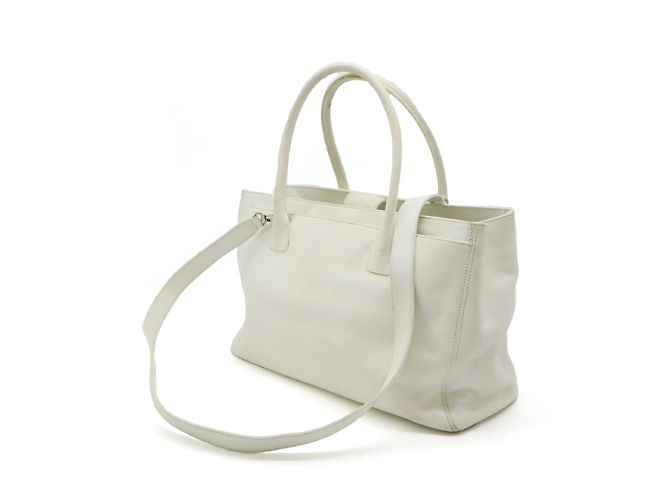 Executive Bolsa tote Coco Mark da linha Executiva da Chanel Cru - vista 3