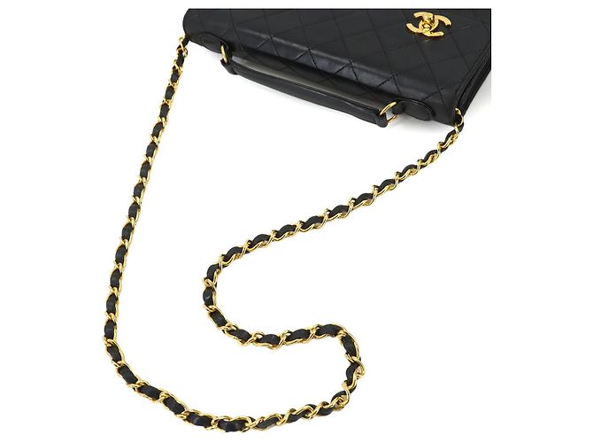 Borsa a spalla Chanel Matelassé con doppio fermo a scatto Nero - vista 5