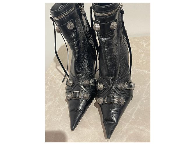 BALENCIAGA Stiefeletten T.EU 40.5 Leder - Ansicht 10