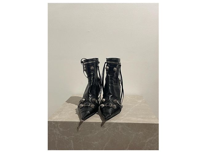 BALENCIAGA Stiefeletten T.EU 40.5 Leder - Ansicht 3