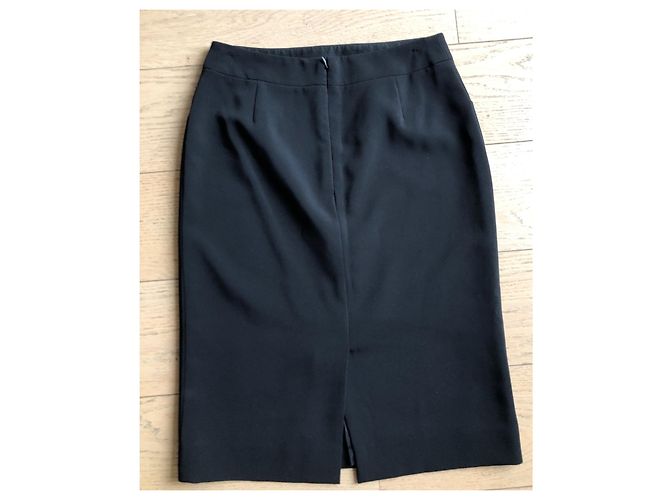 Chanel Rockanzug schwarz Polyester - Ansicht 2