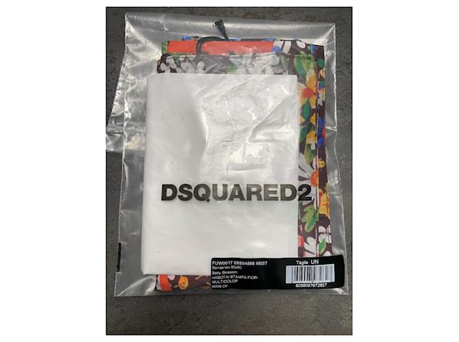 Dsquared2 Seidentuch 60x60 cm Mehrfarben - Ansicht 6