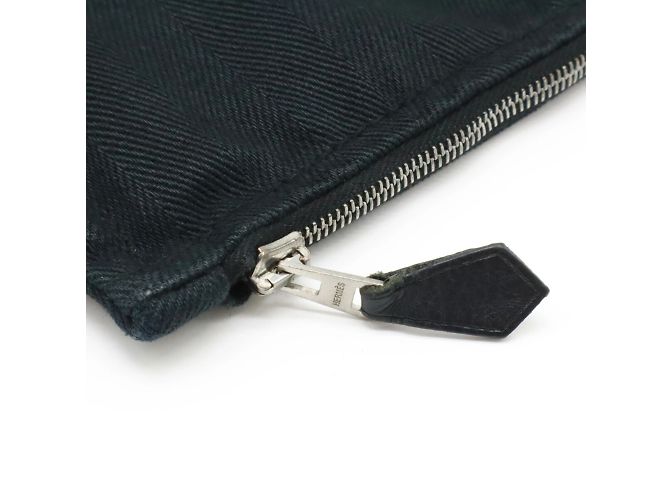 Hermès Borsa tote Hermes Valparaiso PM Nero - vista 10