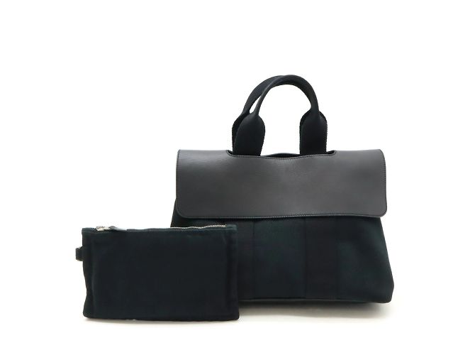Hermès Borsa tote Hermes Valparaiso PM Nero - vista 2