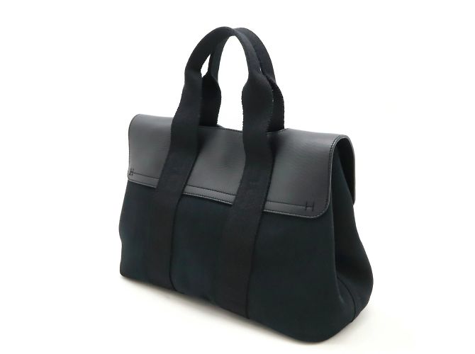 Hermès Borsa tote Hermes Valparaiso PM Nero - vista 3