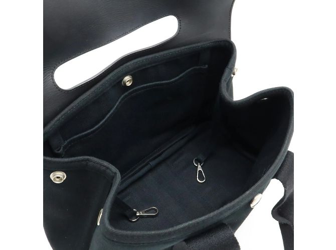 Hermès Borsa tote Hermes Valparaiso PM Nero - vista 6