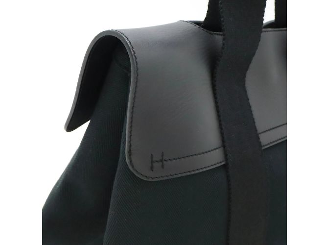 Hermès Borsa tote Hermes Valparaiso PM Nero - vista 7