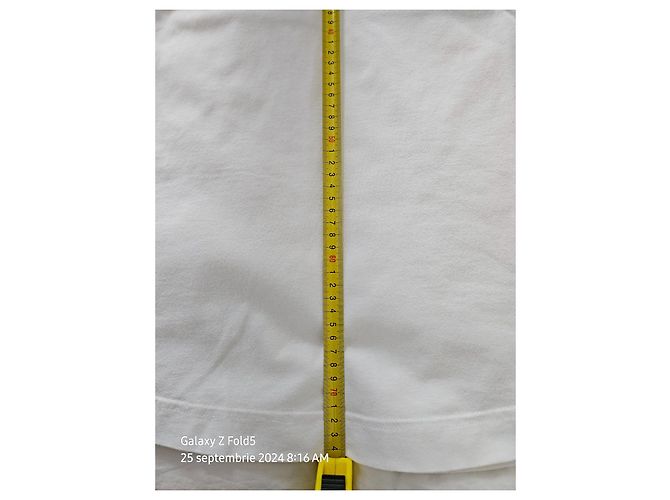 Chemise Palm Angels Blanche en Coton avec Étoiles - vue 11