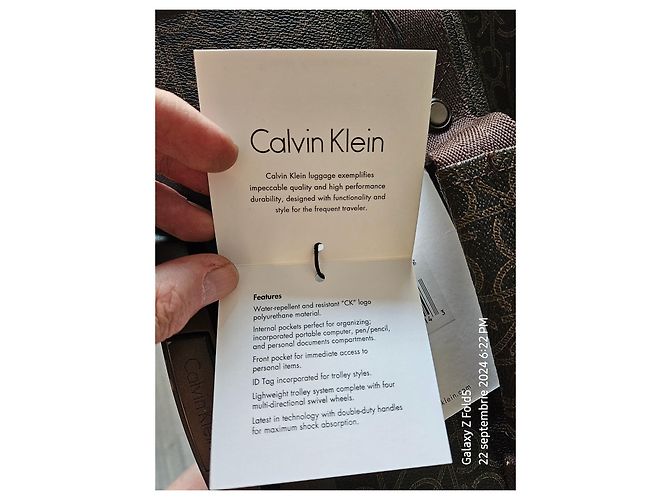 Borsa laterale Calvin Klein Marrone Poliuretano - vista 12